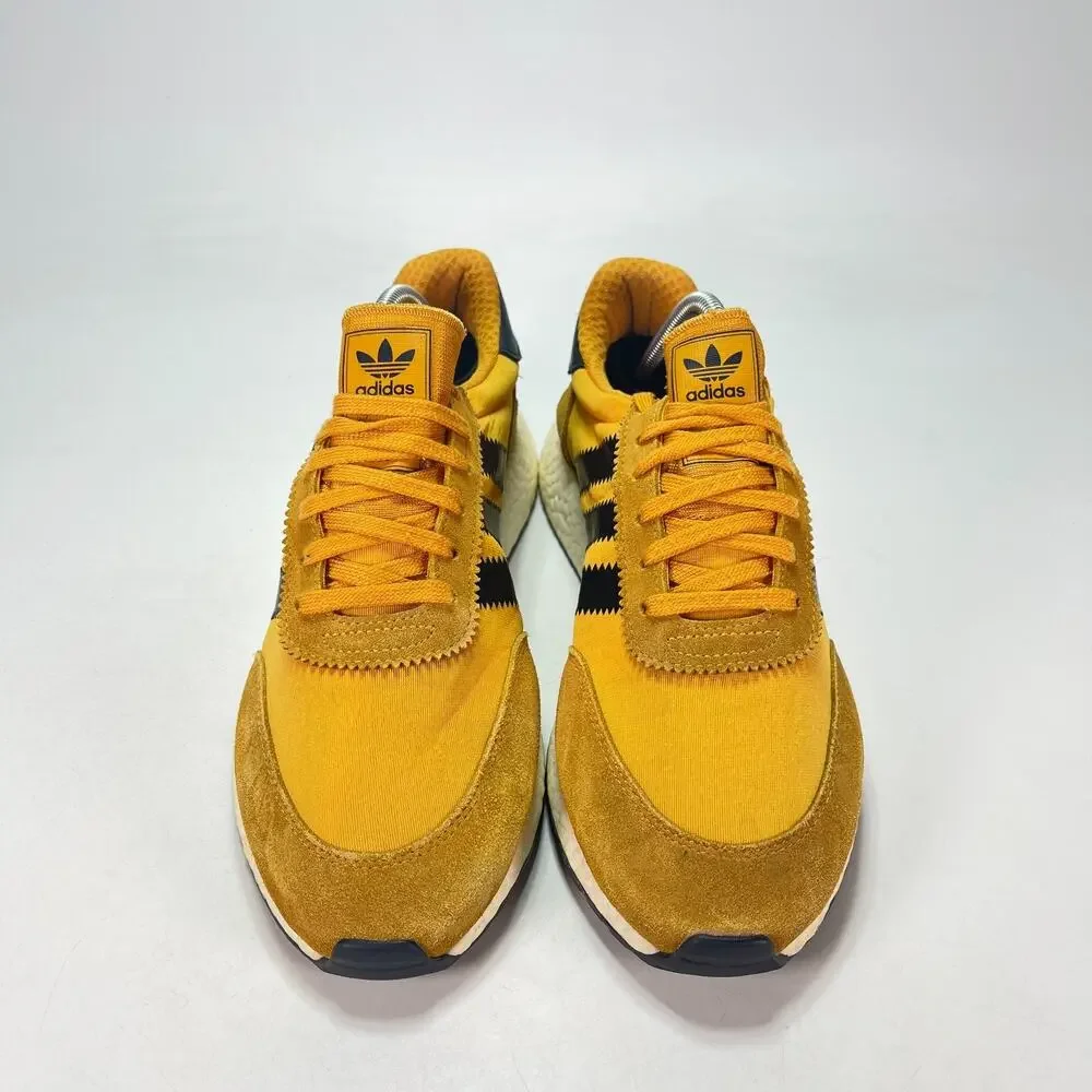 adidas Iniki Runner Goldenrod Casual Lifestyle Sneakers BY9733 Men's Size 9.5
